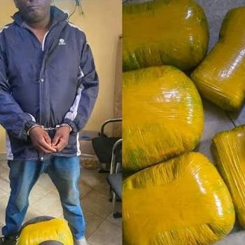 Kenya: Umupolisi yatawe muri yombi nyuma yo gufatanwa ibiro 20 by'urumogi