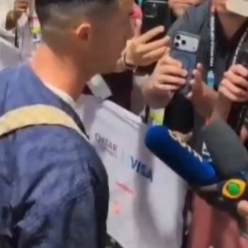 Yabaye umunyamakuru wa mbere w'umunyarwanda ubajije ikibazo Cristiano Ronaldo