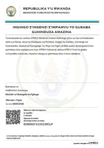 AFRIKA Muhamud yasabye guhindura amazina akitwa AFRICA Fred