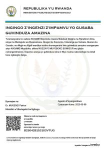 KAGAME Muyoboke yasabye guhindura amazina akitwa NGEZAYO MUYOBOKE BONHEUR 