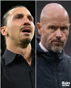 Zlatan Ibrahimovic yahishuye impungenge atewe n'umutoza Erik Ten Hag