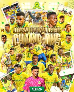 Mamelodi Sundowns yabaye ikipe ya mbere yegukanye African Football League