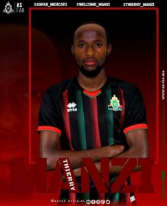 Myugariro w'Amavubi Manzi Thierry yaguzwe akayabo n'ikipe y'igisirikare cy'ubwami bwa Marco 