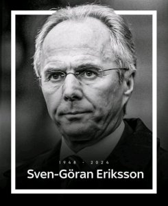 Sven-Goran Eriksson watoje u Bwongereza yitabye imana