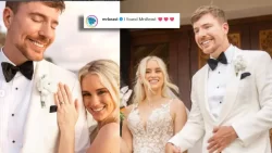 MrBeast yakoze ubukwe bw'ibanga na Thea Booysen ku kirwa cya Richard Branson