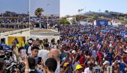 Abakinnyi ba Cape-Verde bakiriwe nk'intwari bageze iwabo