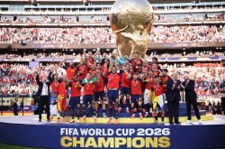 Espagne yegukanye igikombe cy'isi ihigitse Argentine