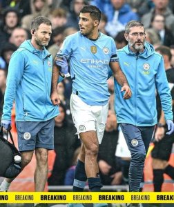Igihombo kuri Pep Guardiola ushobora kubura Rodri umwaka wose