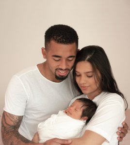 Gabriel Jesus yatandukanye n'umukunzi we baheruka kubyarana