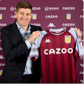 Steven Gerrard wamamaye muri Liverpool yagizwe umutoza wa Aston Villa