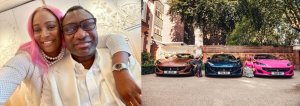 Yiswe umubyeyi w'ikinyejana nyuma yo kugurira abakobwa be 3 imodoka zihenze cyane[AMAFOTO]