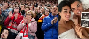 Cristiano n'umugore we bashimiye abafana ba Liverpool babakoze ku mutima 