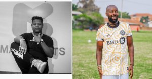 Umuhanzi Eddy Kenzo ategerejwe i Kigali aho aje gukorana indirimbo na Bruce Melodie