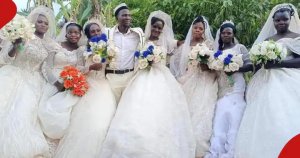 Umucuruzi ukomeye yashyingiranwe n'abagore barindwi icyarimwe [AMAFOTO]