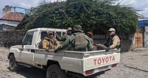 FARDC yagaragaye mu mujyi wa Goma iri kumwe n'abo bivugwa ko ari abacancuro ba Wagner