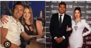 Umugore wa Casemiro yasubije abakomeje kwibasira umugabo we abibutsa ibikombe afite