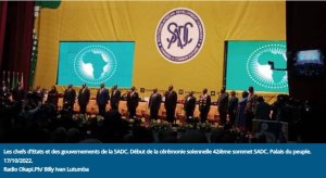 RDC: Kinshasa itegereje SADC ngo iyifashe guhangana n'u Rwanda mu burasirazuba bwa Congo