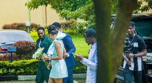 Kimenyi Yves na Muyango basezeranye mu mategeko [AMAFOTO]