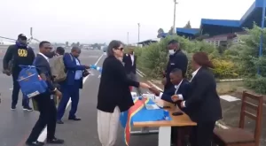 Abofisiye boherejwe na Leta ya Congo bageze i Goma