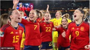Espagne yegukanye igikombe cy'isi cy'abagore itsinze Ubwongereza