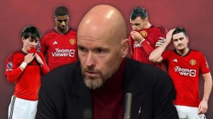 Ten Hag yibasiye bikomeye abakinnyi be nyuma yo kunyagirwa
