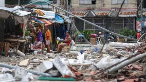 Phillipines yibasiwe n'umutingito ukomeye