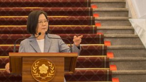 Perezida wa Taiwan yavuze ko biteguye guhangana n'Ubushinwa 