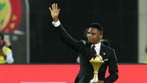 Samuel Eto'o yatorewe kuba Perezida wa Fecafoot