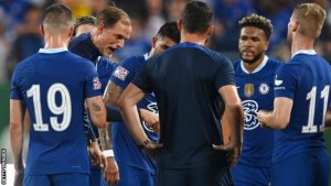 Umutoza Tuchel yibasiye bikomeye abakinnyi be nyuma yo kunyagirwa na Arsenal