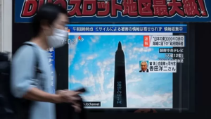 Korea ya Ruguru yarashe igisasu gica hejuru y'Ubuyapani
