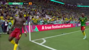 Cameroon yabonye intsinzi y'amateka kuri Brazi ariko irasezererwa