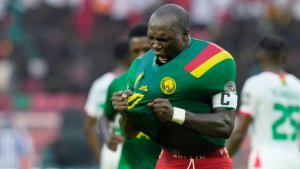 Vincent Aboubakar yahishuye ukuri ku bivugwa ko Cristiano Ronaldo yamwirukanishije muri Al Nassr