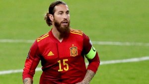 Sergio Ramos yasezeranye agahinda mu ikipe y'igihugu ya Espagne yahaye byose
