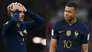 Griezmann arashaka gusezera mu ikipe y'Ubufaransa kubera Mbappe