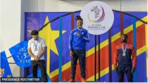 DR Congo yabonye umudari wa mbere wa zahabu muri Jeux de la Francophonie itaritabiriwe cyane