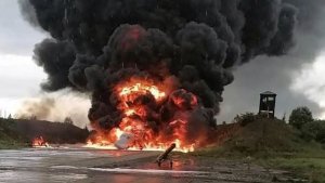 Drone ya Ukraine yashwanyaguje indege y'intambara y'Uburusiya yihuta kurusha ijwi