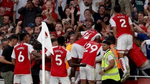 Arsenal yatsinze Man City muri shampiyona nyuma y'imyaka 8 ikubitwa