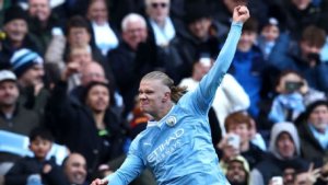 Haaland yakoreye agahigo kuri Liverpool