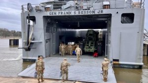 Amerika yohereje ubwato muri Gaza bwo kubaka icyambu cyo kuhageza imfashanyo