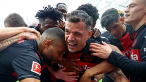 Ibyishimo byabarenze-Abakinnyi ba Leverkusen bavuze amagambo akomeye nyuma yo kwegukana igikombe
