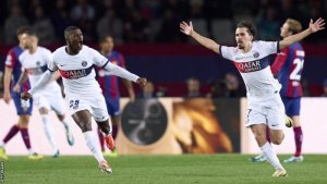 #UCL: PSG yatunguranye isezerera FC Barcelona mu gihe Dortmund yataye hanze Atletico Madrid