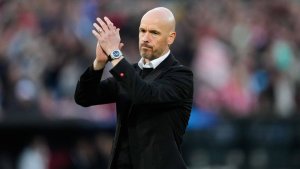 Man United mu nzira yo gukata umushahara umutoza wayo Ten Hag