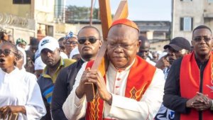Moise Katumbi yamaganye Leta ya RDC yiyemeje gukurikirana karidinali wa Kinshasa