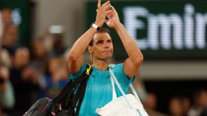 Rafael Nadal yakinnye umukino ushobora kuba uwa nyuma aho yakoreye amateka