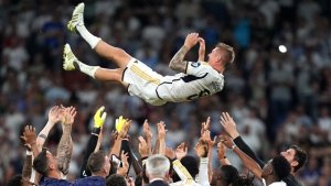 Toni Kroos yahawe impano yihariye ku mukino wa nyuma muri Real Madrid