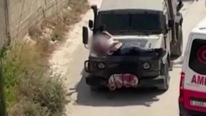 Ingabo za Israel zaziritse ku modoka Umunye-Palestine wakomeretse