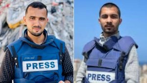 Abanyamakuru babiri Aljazeera baguye mu bitero Israel yagabye muri Gaza
