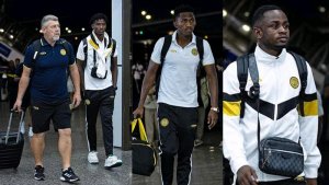 CAF Champions League: Ikipe ya AZAM FC yasesekaye i Kigali (Amafoto)