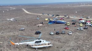 Indege irimo abantu 68 yavaga Azerbaijan ijya mu Burusiya yakoze impanuka ikomeye