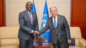 Perezida Ruto yasabye Loni gushyigikira gahunda ya EAC na SADC yo kugarura amahoro mu karere